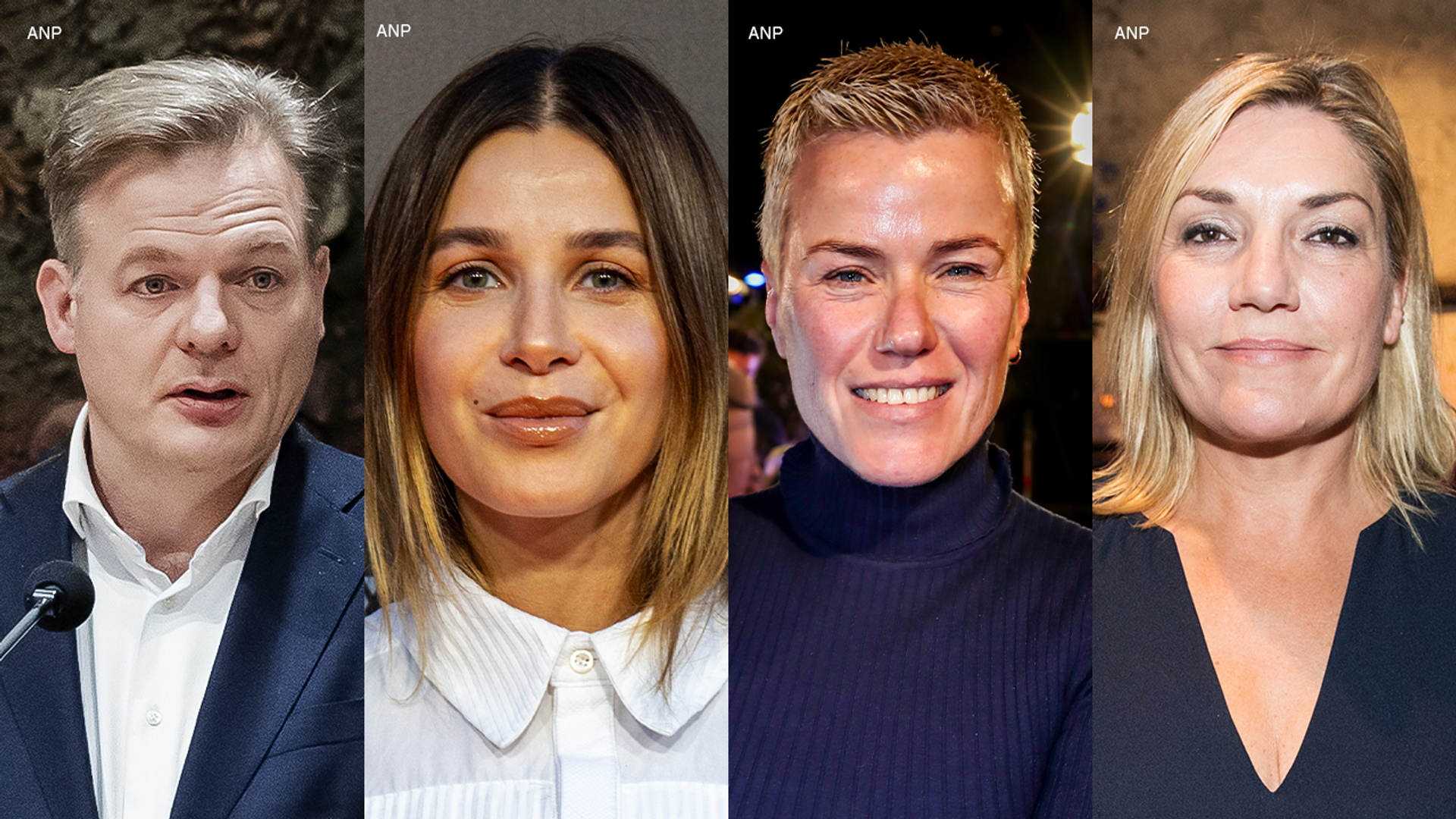 Dinsdagavond o.a. met Pieter Omtzigt, Victoria Koblenko, Ellie Lust en Gallyon van Vessem