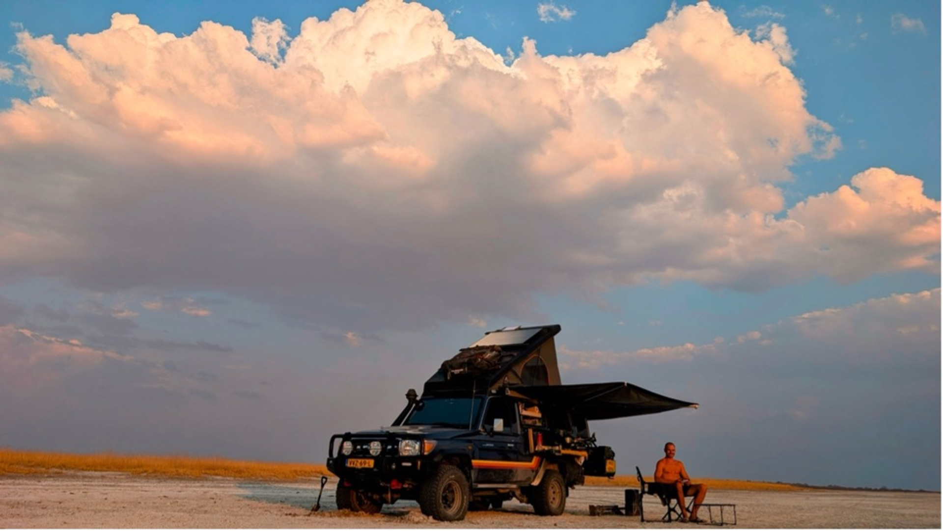 Floortje Mijn Einde Wereld Jasper en Irene Zoutvlaktes Botswana