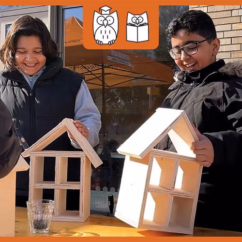 Afbeelding van Insectenhotels bouwen + filmpje