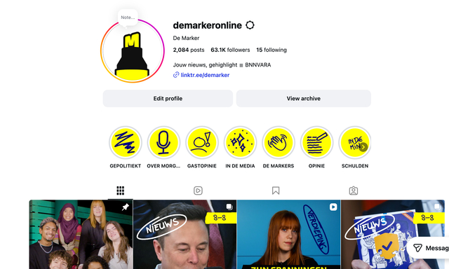 Afbeelding van De Marker op Instagram