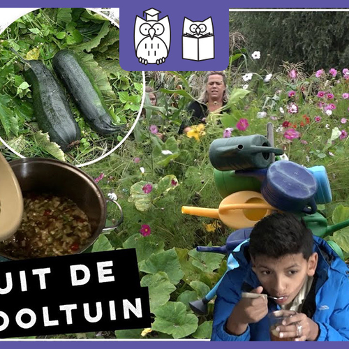 Soep maken op de schooltuin + filmpje