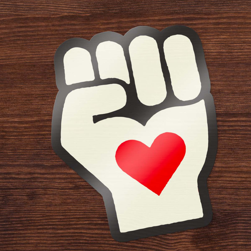 Afbeelding van Vraag een bondgenotensticker aan!