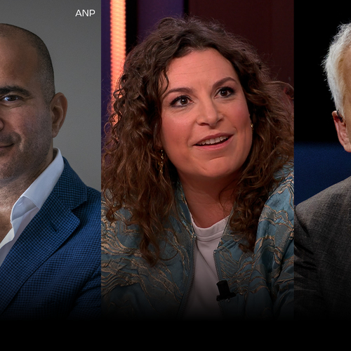 Maandagavond met o.a. Anis Boumanjal, Halbe Zijlstra en Suse van Kleef