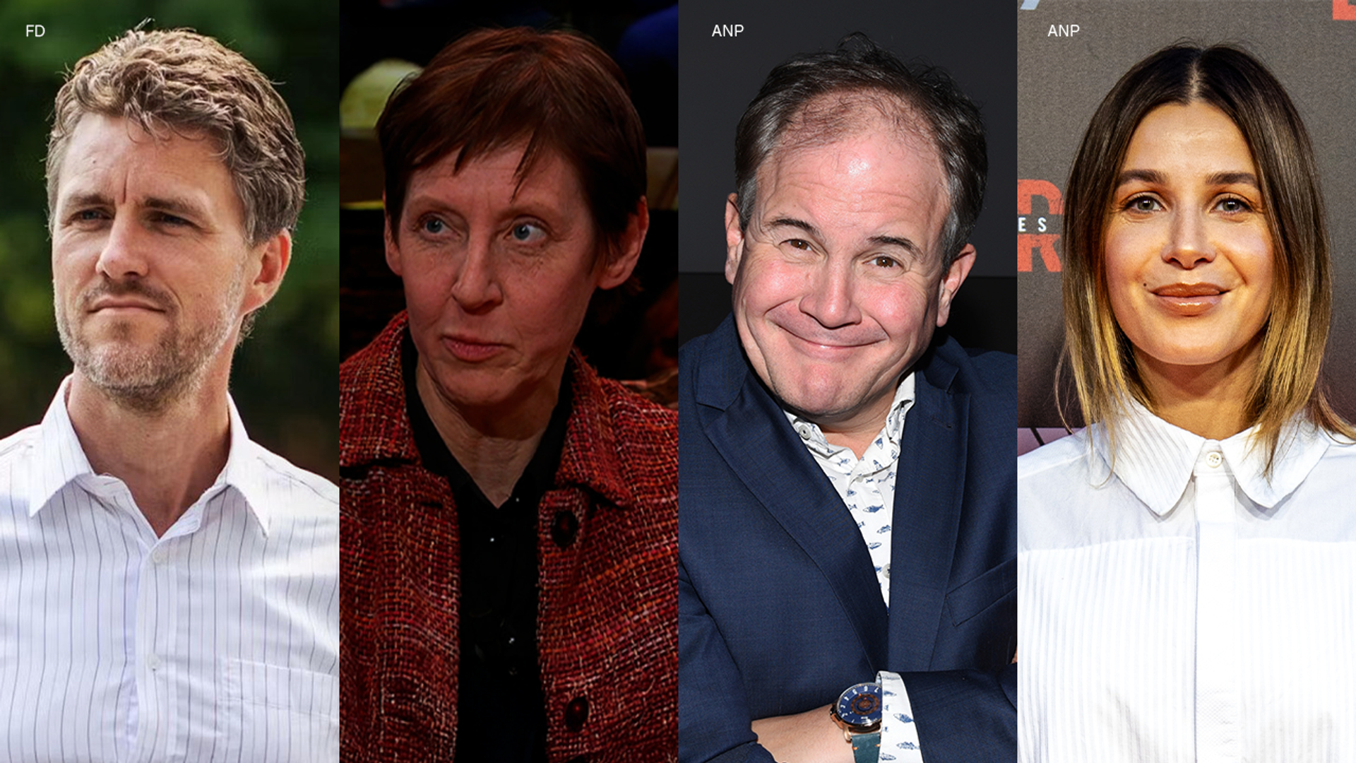 Woensdagavond o.a. met Bob Deen, Helga Salemon, Eppo van Nispen tot Sevenaer en Victoria Koblenko