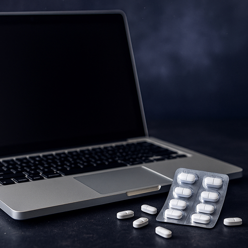Afbeelding van De risico's van online medicijnen bestellen