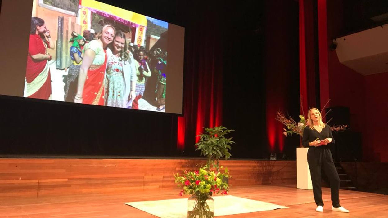 flootje ontvangt maggie
