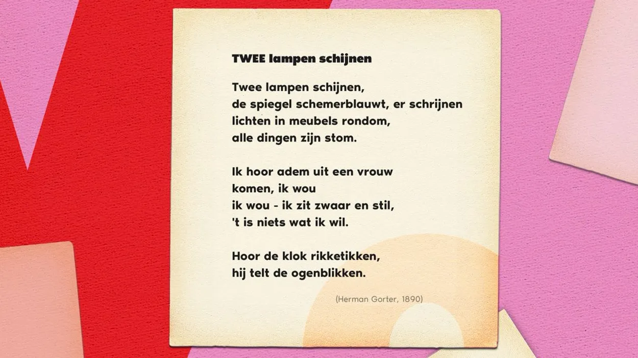 Lockdown-gedicht 5: Ellen Deckwitz tipt TWEE lampen schijnen van Herman
