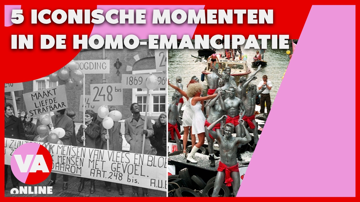 Afbeelding van 5 iconische momenten in de Nederlandse homo-emancipatie