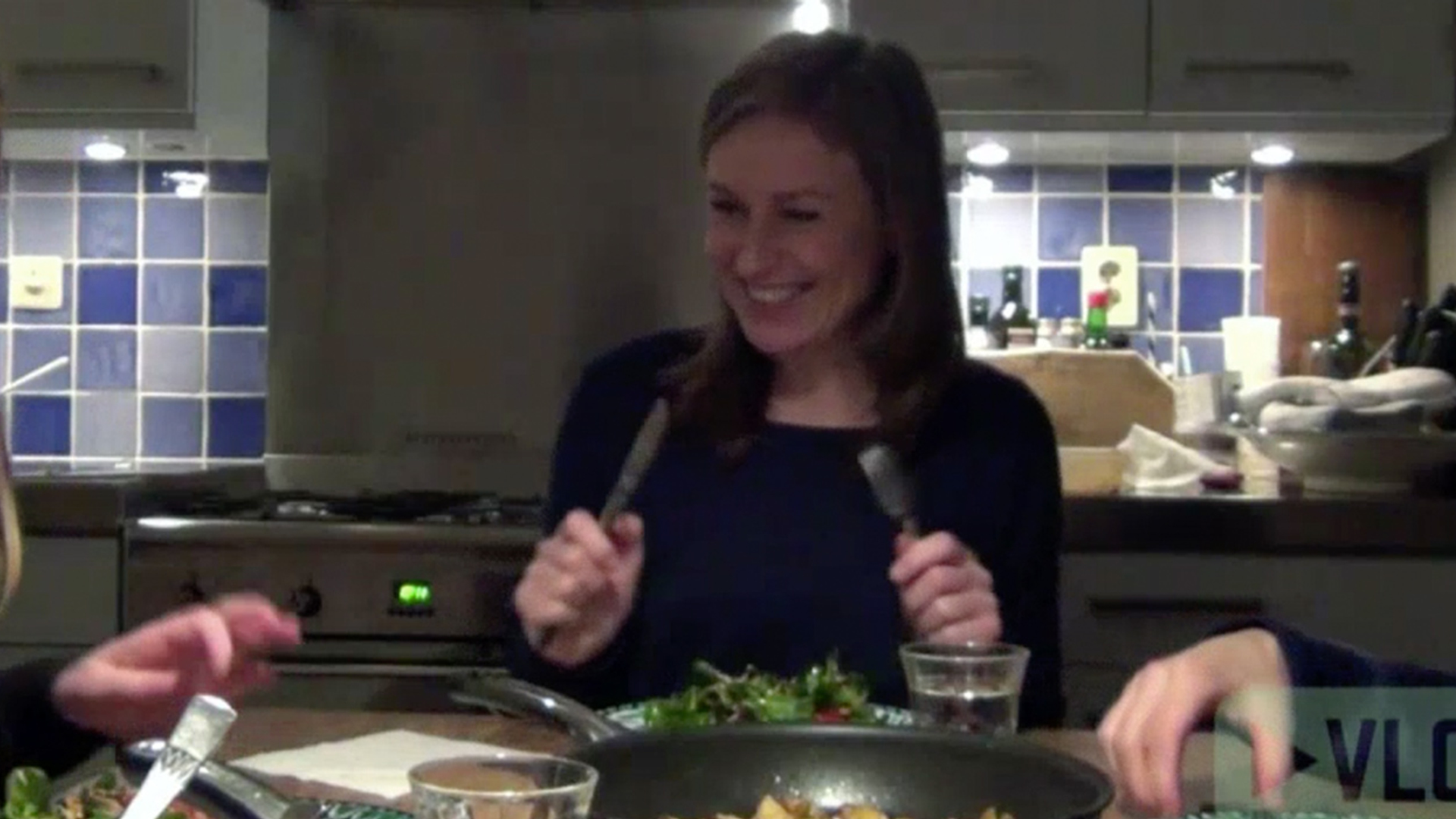 Krekels eten met Brecht