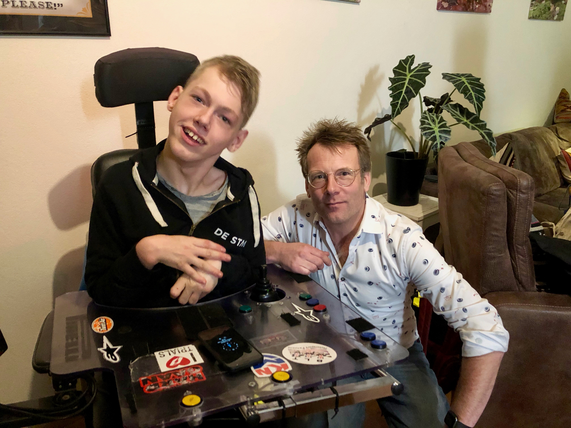 Afbeelding van Joël wil een spraakcomputer