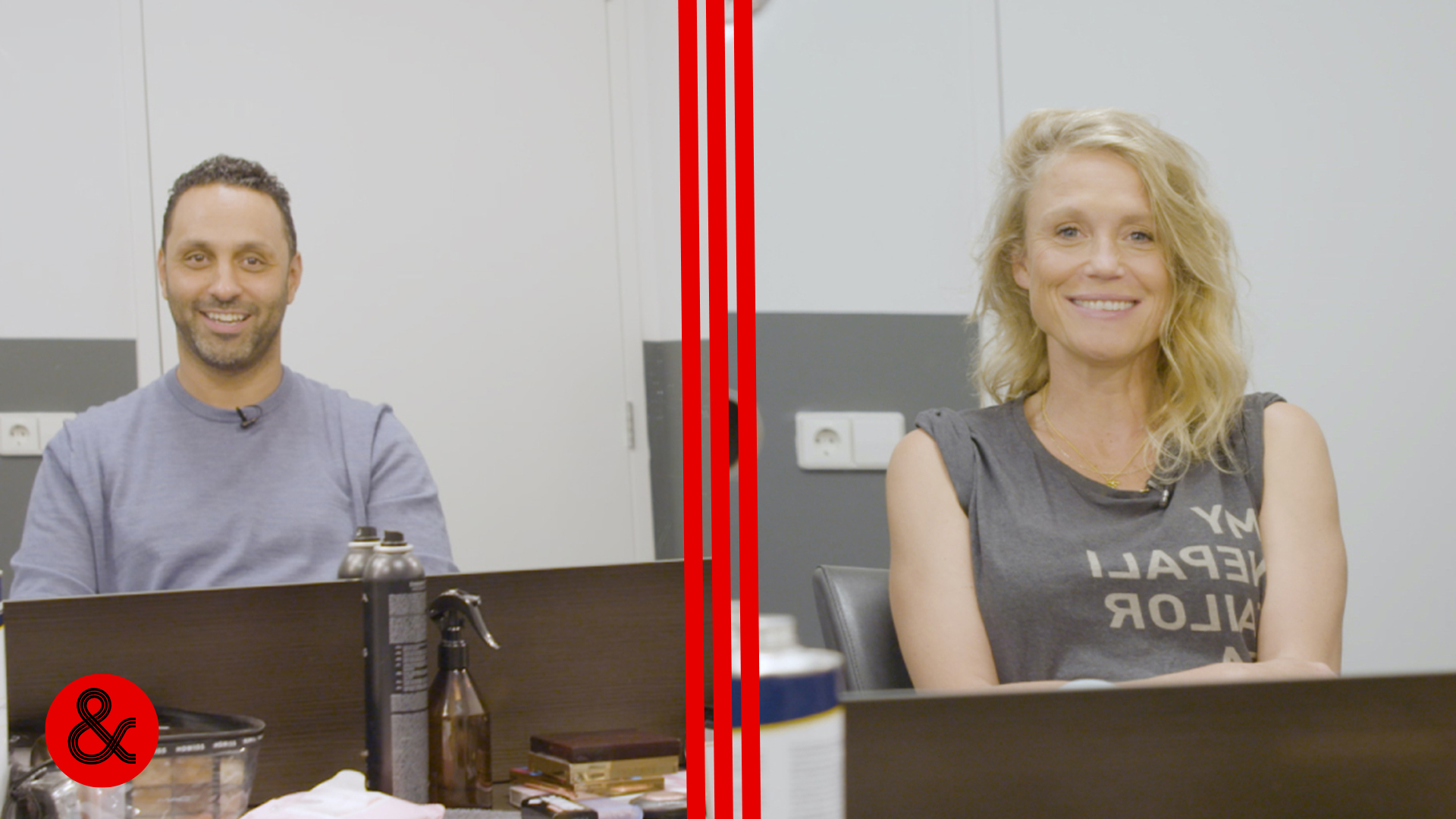 Afbeelding van Khalid & Sophie over de nieuwe talkshow: 'Het is echt een gunst'