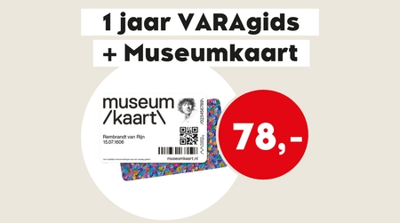 Afbeelding van 1 jaar VARAgids + Museumkaart