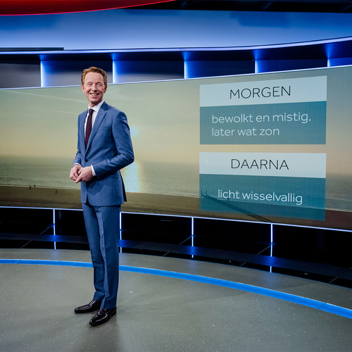 Oud-collega's nemen afscheid van weerman Gerrit Hiemstra