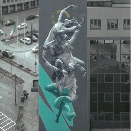 Ervaring in een gesloten inrichting inspireerde Judith de Leeuw tot street art tegen onrecht