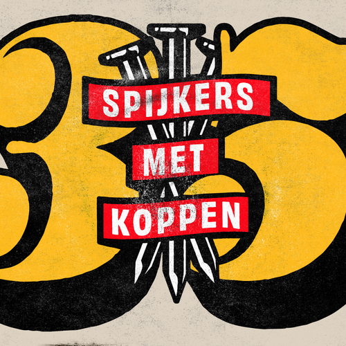 Spijkers met Koppen 35 jaar Winactie Shirts