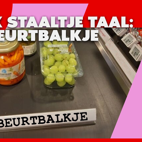 Sterk Staaltje Taal: Beurtbalkje